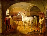 Stallinneres by Jacques-Laurent Agasse